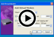 Connecting Virtual Modems over Network