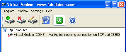 Click to view Virtual Modem 2.1.1.1 screenshot