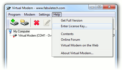 Enter License Key